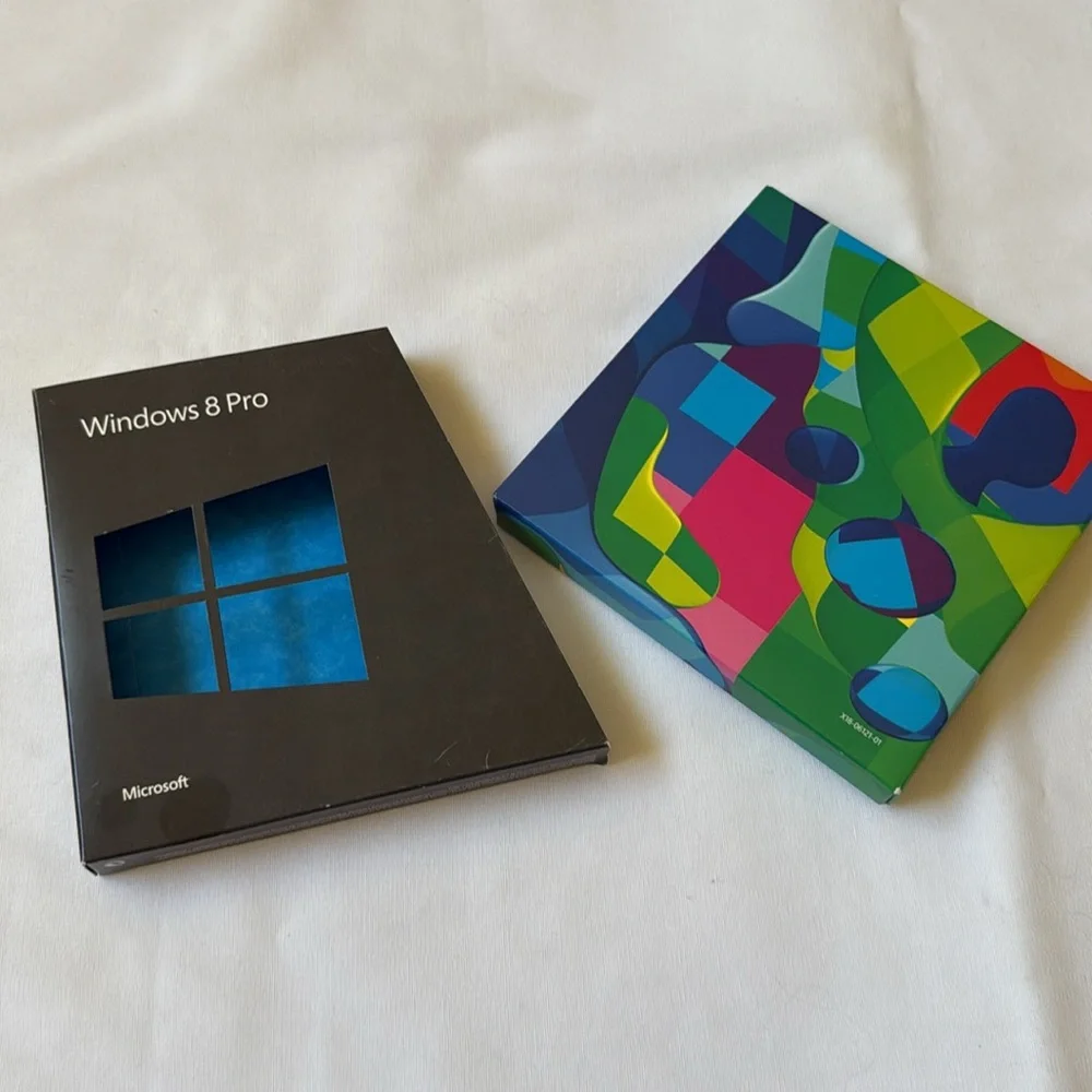 Microsoft Windows 8 Pro Software Package 32 bit & 64 bit English 2012